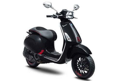 Chi tiết Vespa Sprint 150 Carbon 2019, giá hơn 100 triệu đồng