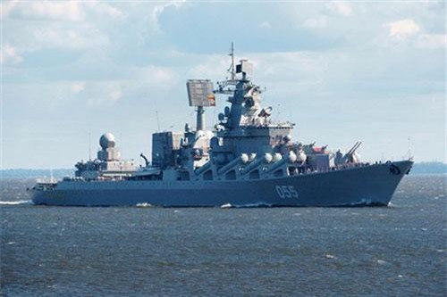 Tuần dương hạm Nga tung đòn tên lửa S-300F diệt gọn mục tiêu trên biển