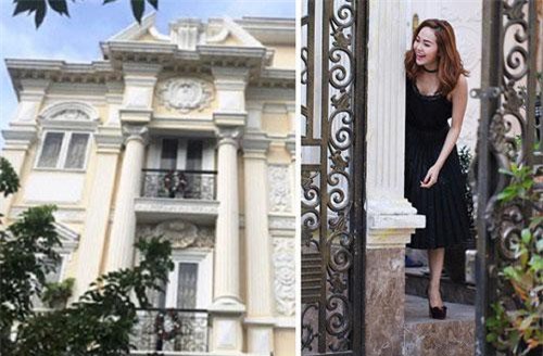 Khám phá bên trong biệt thự triệu đô được thiết kế vô cùng sang trọng của Minh Hằng