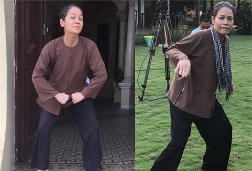 'Tiếng sét trong mưa': Thị Bình - Nhật Kim Anh nhí nhố khiến không ai nhận ra đây là 'nữ hoàng nước mắt'