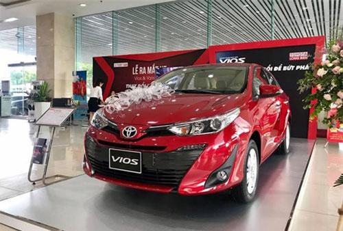 Bảng giá xe Toyota Vios 2019: Giá lăn bánh & khuyến mãi