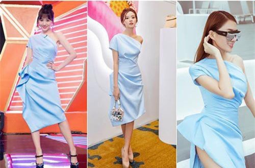 Khi các người đẹp Vbiz đụng hàng: Midu - Hari Won - Trương Quỳnh Anh ai hơn ai?