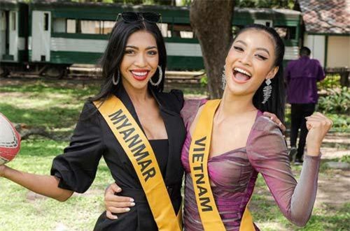 Hóa ra đây là tuyệt chiêu ghi điểm giúp Kiều Loan lọt vào 21 BXH nhan sắc tại Miss Grand