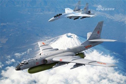 Lộ vũ khí thực sự được Trung Quốc tích hợp cho H-6N