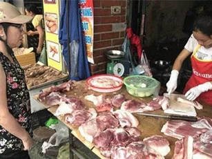 TP.HCM: Giá thịt lợn tăng kỷ lục