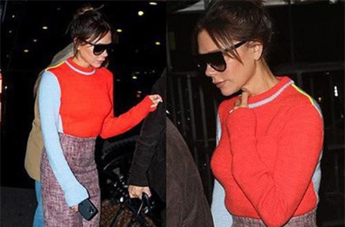 Lâu lắm mới thấy Victoria thả dáng, 45 tuổi mà vẫn nuột nà đằm thắm dịu dàng