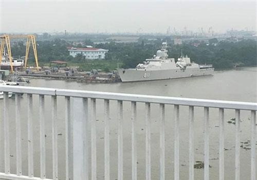 Tàu 011 - Đinh Tiên Hoàng xuất hiện ở miền Bắc