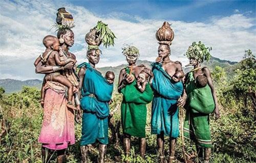 Những hình ảnh độc, lạ về các bộ lạc ở Ethiopia