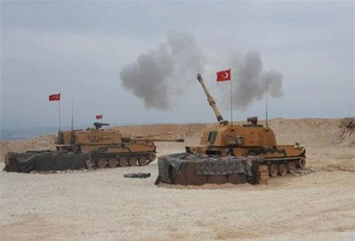 Siêu pháo tự hành xuất xứ Châu Á được Thổ Nhĩ Kỳ sử dụng tại Syria