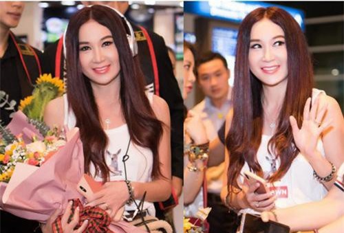 Sao Cbiz Ôn Bích Hà đến Việt Nam, bất ngờ với nhan sắc trẻ trung như gái đôi mươi dù đã ở tuổi 53