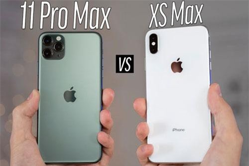 So sánh tốc độ, camera iPhone 11 Pro Max với iPhone Xs Max