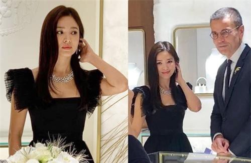 Vừa tuyên bố hùng hồn hủy lịch trình để tưởng nhớ Sulli, Song Hye Kyo bị bắt gặp lộng lẫy dự sự kiện