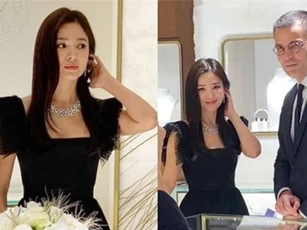 Vừa tuyên bố hùng hồn hủy lịch trình để tưởng nhớ Sulli, Song Hye Kyo bị bắt gặp lộng lẫy dự sự kiện