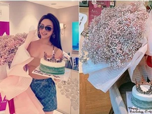 Đẳng cấp như hot mom Huyền Baby: Được tổ chức sinh nhật sớm tuổi 30, bánh kem sang chảnh như 'nữ hoàng'