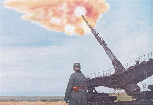 Khám phá siêu pháo cực 'dị' của Đức nặng tới 256 tấn, tầm bắn 130km