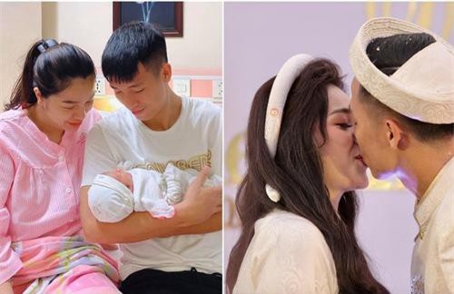 Trung vệ Bùi Tiến Dũng: hành trình ngọt ngào từ yêu đến khi lên chức bố