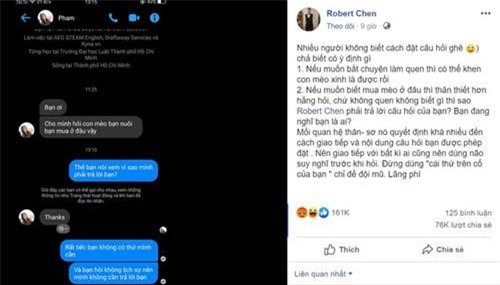 Vì sao câu 'thế bạn nói xem sao mình phải trả lời bạn' lan truyền 'chóng mặt' trên mạng?