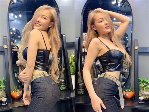 'Nhức mắt' với nhan sắc của Ngân 98 trước khi thi hoa hậu ở Hàn Quốc