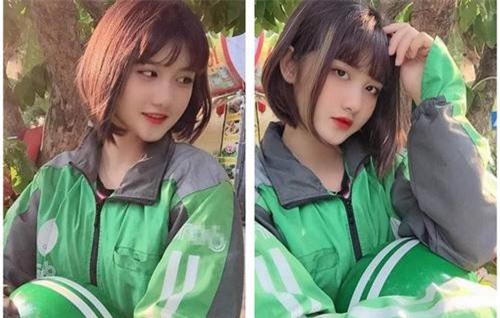 Nữ tài xế GrabBike vừa xuất hiện khiến hội anh em phải 'book xe' tới tấp