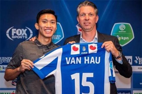 Văn Hậu có thể mang hợp đồng áo đấu 2 triệu USD đến với CLB Heerenveen