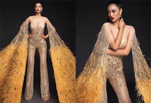 Vừa lọt Top 10 bình chọn quốc phục, Kiều Loan khoe ngay bộ cánh thi Bán kết Miss Grand International 2019