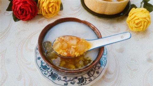 Cách làm chè bưởi đậu xanh giòn ngon, không bị đắng