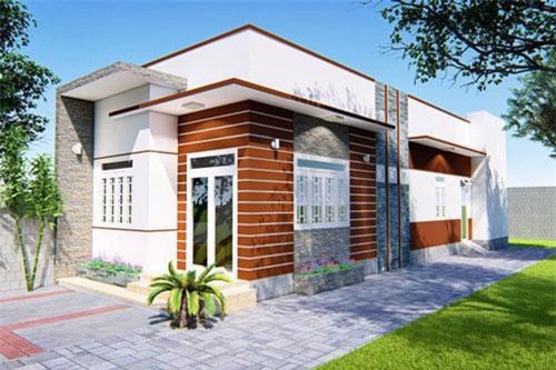 Mẫu nhà cấp 4 hai phòng ngủ đẹp như mơ chỉ với 400 triệu đồng