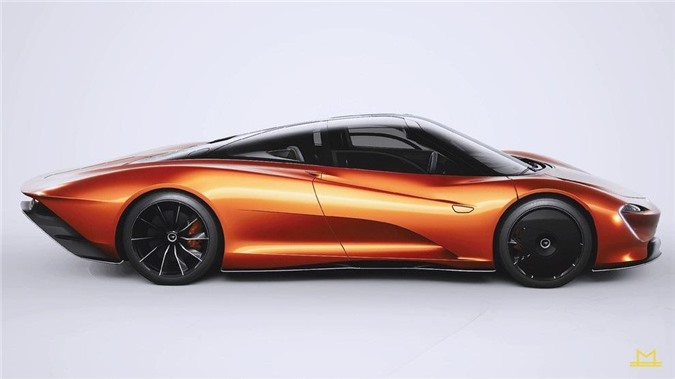 Vẻ đẹp tuyệt mỹ của siêu xe Mclaren Speedtail với nội thất hoàn thiện bởi hãng thời trang Hermes