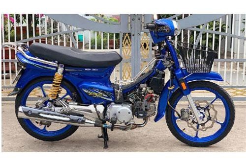 Xe máy Honda Dream biển ngũ quý 3 độ 'khủng' ở An Giang