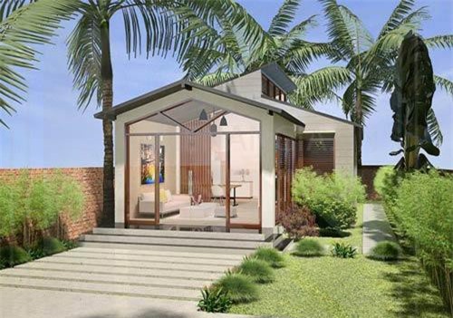 Mẫu nhà cấp 4 rẻ tiền tuyệt đẹp, được ưa chuộng cuối năm 2019