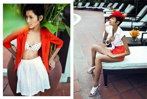 Hoàng Thùy khoe ảnh 'chuyển giới' 7 năm trước, nhìn mới biết Á hậu lột xác thành công