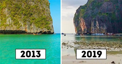 Kinh ngạc sự 'biến hình' của 10 điểm du lịch nổi tiếng thế giới