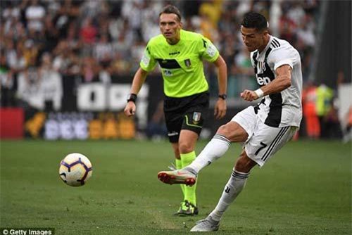 Sút phạt tệ khủng khiếp, Ronaldo vẫn nhận đặc quyền tại Juventus