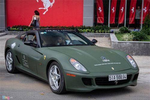 Chiêm ngưỡng xe Ferrari 599 GTB duy nhất Việt Nam của ông Đặng Lê Nguyên Vũ