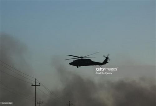 Trực thăng bí ẩn tấn công dọc biên giới Syria - Thổ Nhĩ Kỳ