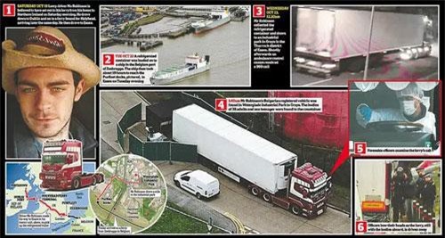 Vụ 39 thi thể trong container tại Anh: Truy tố tài xế xe tải