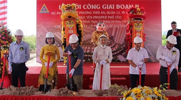 Khởi công giai đoạn II dự án khu nhà ở Thới An