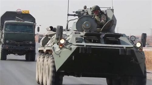 Quân cảnh Nga cấp tốc tiến vào al-Hasakah
