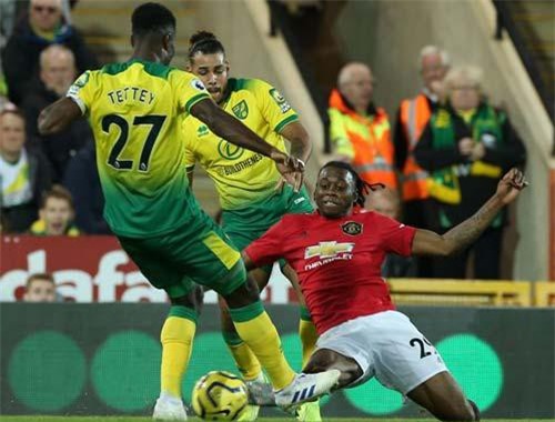 Tân binh 50 triệu bảng của MU lập kỷ lục trước Norwich