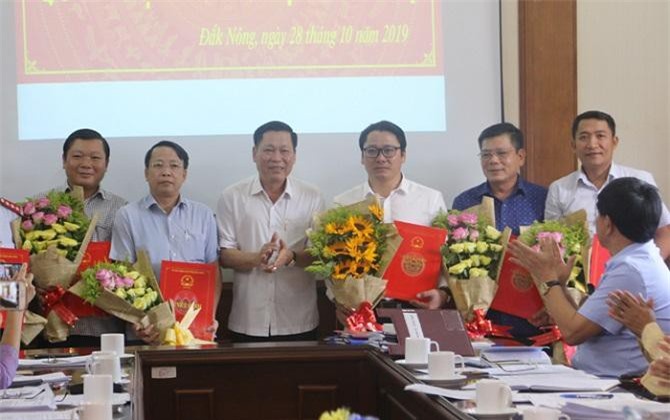 Đắk Nông bổ nhiệm hàng loạt cán bộ chủ chốt