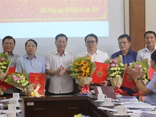 Đắk Nông bổ nhiệm hàng loạt cán bộ chủ chốt