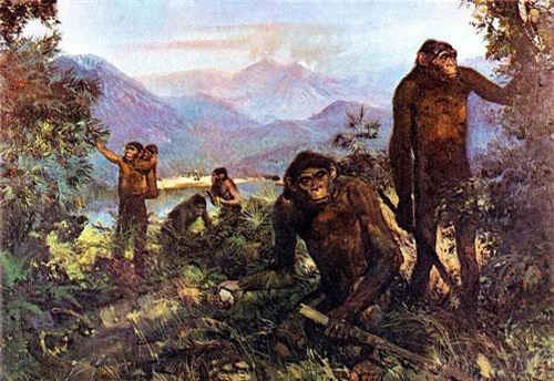 Người nguyên thủy sống ở châu lục nào đầu tiên trên Trái Đất?