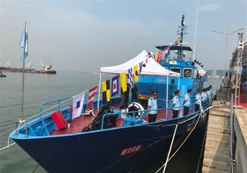 Tàu tuần tra Hải quan được trang bị UAV tối tân Israel