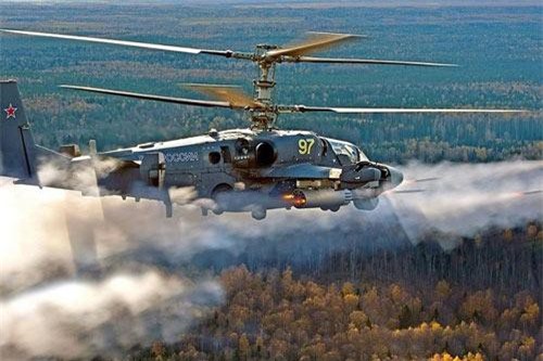 Trực thăng tấn công K-52 Nga đương đầu mối nguy mới từ Ukraine