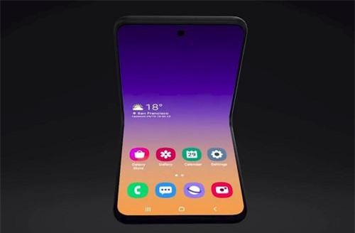 Điện thoại gập lại thế hệ mới của Samsung sẽ có thiết kế vỏ sò