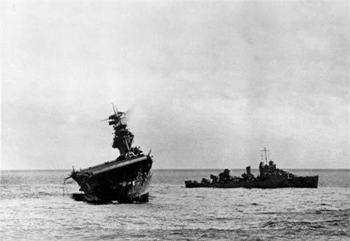 Phát hiện tàu sân bay Nhật bị Mỹ đánh chìm cùng 800 lính trong trận hải chiến lớn nhất thế giới