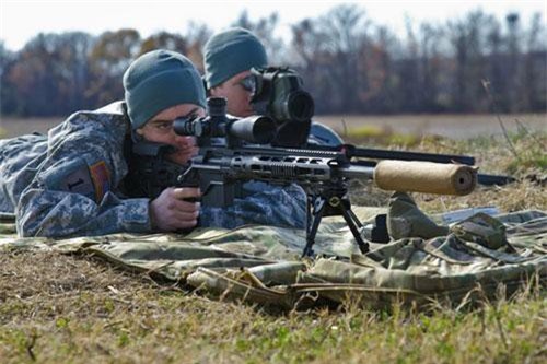 Sức mạnh súng bắn tỉa 'vô địch' nâng cấp từ M24 của lục quân Mỹ