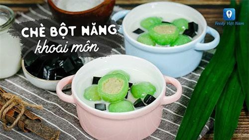 Clip: Bật mí bí quyết làm chè bột năng khoai môn thơm ngon, béo ngậy