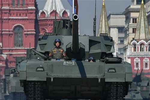 Những quốc gia khách hàng đầu tiên mua xe tăng T-14 Armata của Nga