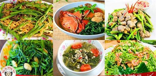 Clip: Cách làm 4 món ngon gắp không ngừng đũa từ rau muống